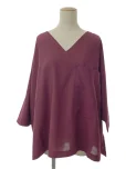 132 5. イッセイミヤケTシャツ カットソー FOLD SQUARE SHIRT IL21FJ301 2022年 ダークレッドの参考買取価格