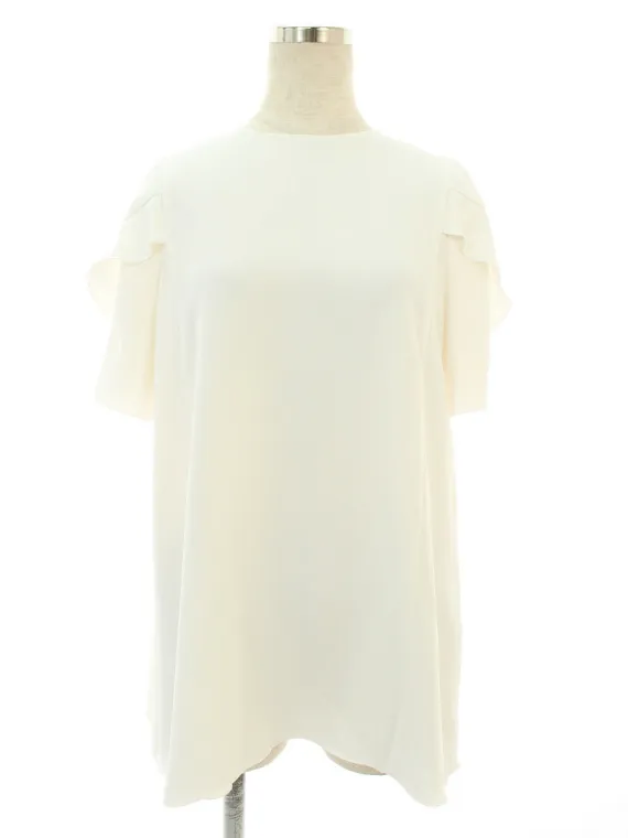 フォクシーニューヨーク シャツ ブラウス 39469 Flounce Petal 2019年 ホワイト買取参考価格 | 山梨県