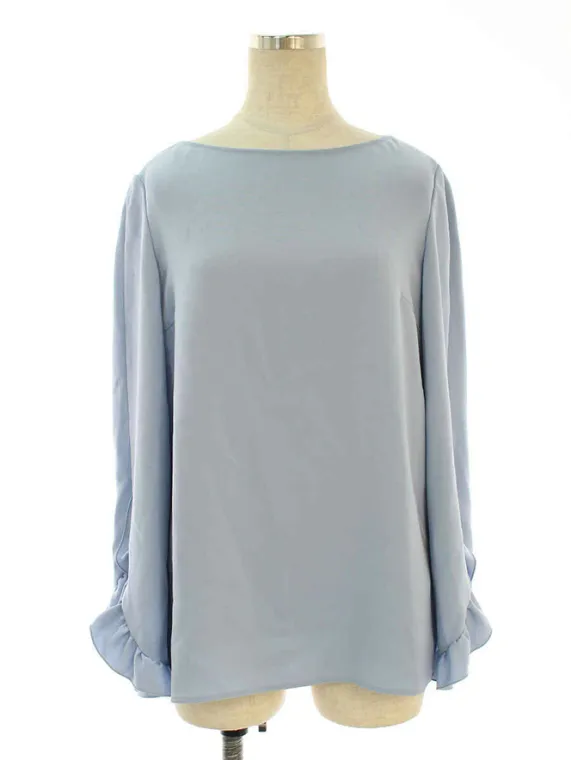 フォクシーニューヨーク シャツ ブラウス 39988 Blouse 2019年 サックスブルー買取実績 | 神戸市東灘区