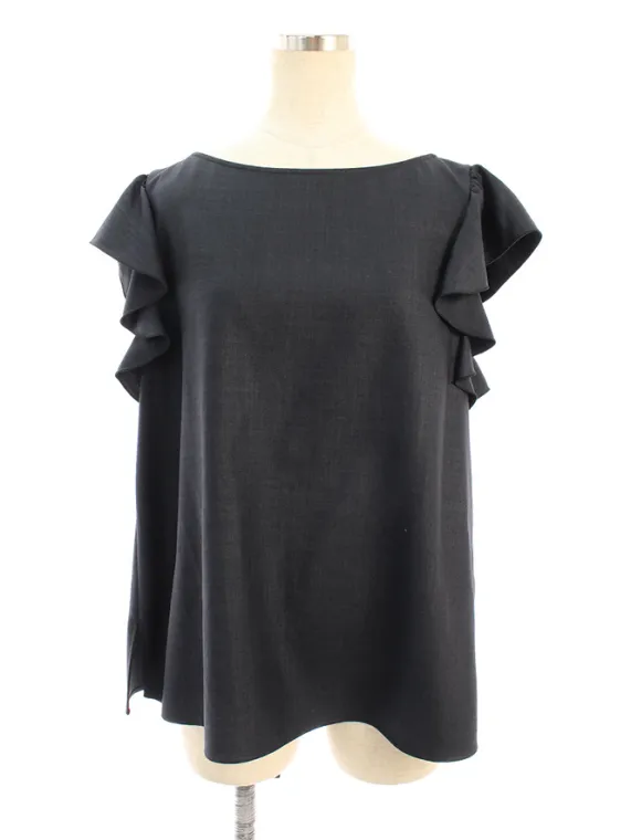 フォクシーニューヨーク シャツ ブラウス 40612 Bellflower Sleeve Tops 2020年 ブラック買取参考価格 | 石川県金沢市