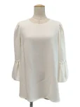 ルネ(Rene)シャツ ブラウス ’23ss パール付きベルスリーブ バックジップ 5311030 2023年 アイボリーの参考買取価格
