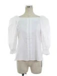 デイジーリンシャツ ブラウス Tea Blouse 06343 2021年 ホワイトの参考買取価格