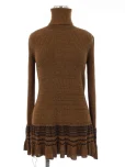 アディアムニット セーター RIBBED TURTLENECK KNIT TOP 40411 2019年 ブラウンの参考買取価格