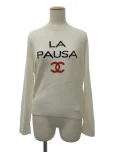 シャネルニット セーター LA PAUSA ラパウザ カシミヤ P60439K46038 ホワイトの参考買取価格