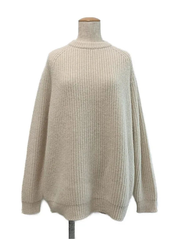 セリーヌ ニット セーター クルーネックセーター リブドカシミヤ 2A66448F 2019年 クリーム買取参考価格 | 群馬県前橋市