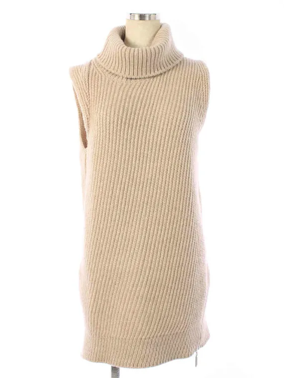 デイジーリンforフォクシー ニット セーター トップス Sleeveless Turtleneck Sweater 36542 2016年 ベージュ買取実績 | 東京都中央区