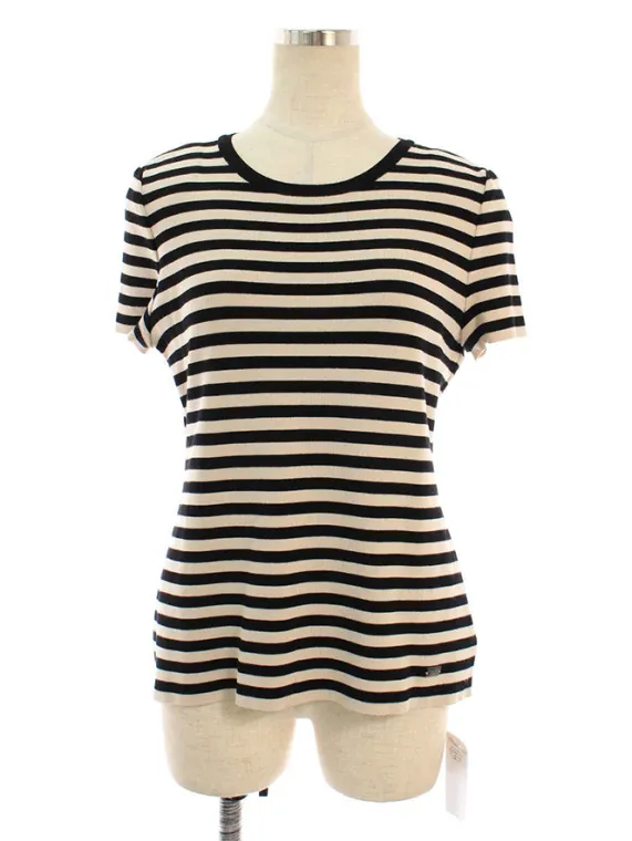 デイジーリンforフォクシー ニット セーター 06135 Deauville Stripe 2019年 ブラック買取参考価格 | 福井県鯖江市