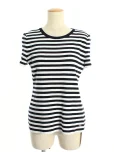 デイジーリンforフォクシーニット セーター 06135 Deauville Stripe 2019年 ホワイトの参考買取価格