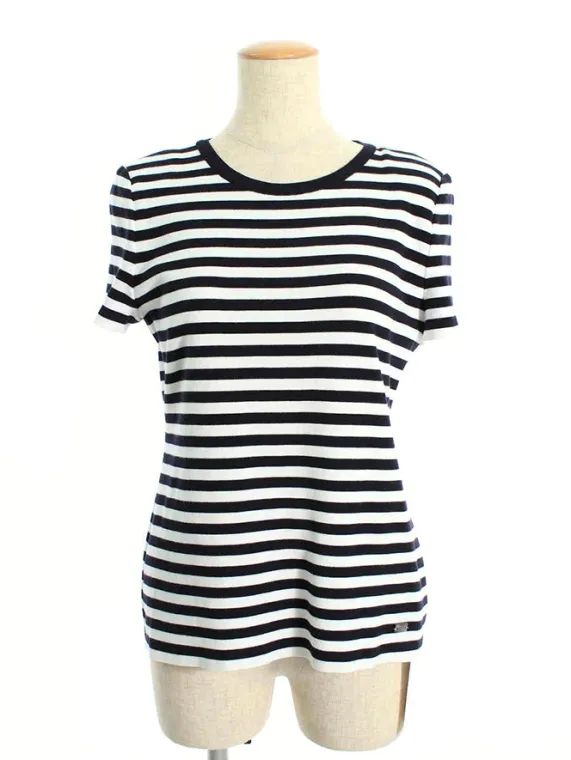 デイジーリンforフォクシー ニット セーター 06135 Deauville Stripe 2019年 ホワイト買取参考価格 | 広島市南区