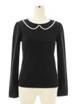 フォクシーブティックニット セーター 39546 Tops Pearl Lady 2019年 ブラックの参考買取価格