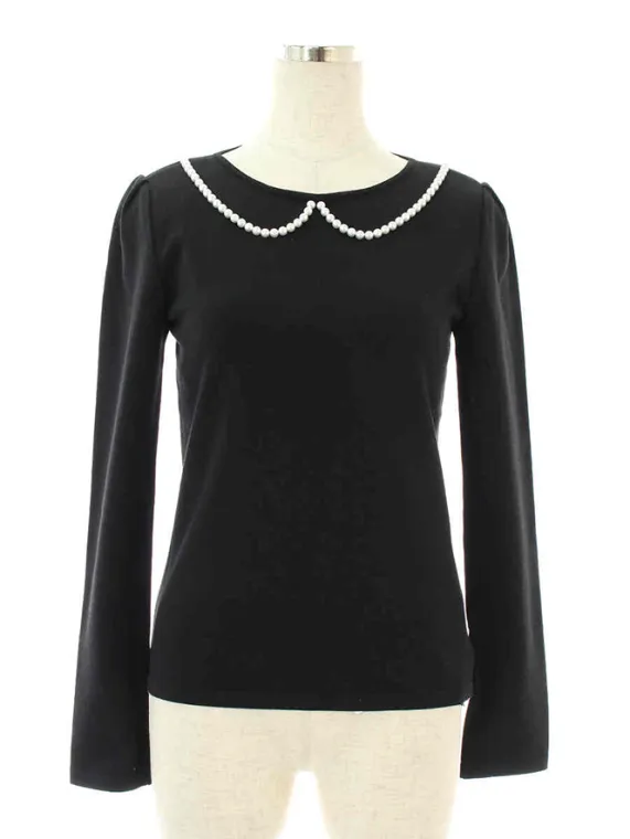 フォクシーブティック ニット セーター 39546 Tops Pearl Lady 2019年 ブラック買取実績 | 東京都豊島区