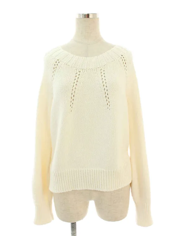 フォクシーブティック ニット セーター 39480 Knit Top Raindrop 2019年 ホワイト買取実績 | 広島市東区