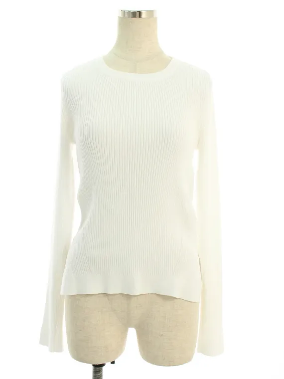 フォクシーブティック ニット セーター 38091 Knit Top Basic Rib 2018年 ホワイト買取実績 | 兵庫県宝塚市