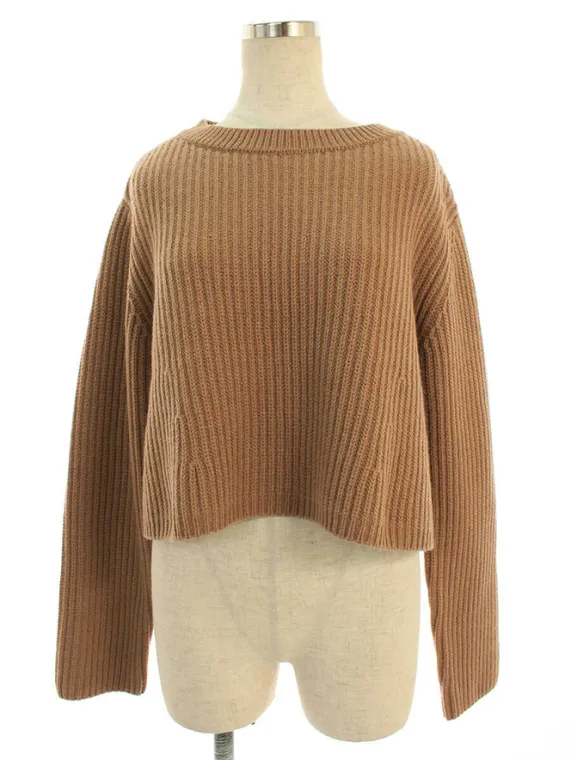 フォクシーブティック ニット セーター 37519 Knit Top French Sucre 2017年 ブラウン買取実績 | 東京都港区
