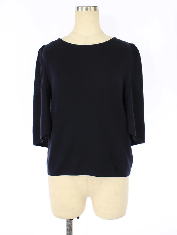 フォクシーブティック ニット セーター 41363 KNIT TOP CRESCENT 2020年 ネイビー買取実績 | 神戸市東灘区