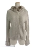 フォクシーブティックニット セーター Parka チンチラファー 37709 2017年 ベージュの参考買取価格
