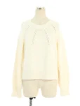 フォクシーブティックニット セーター 39480 Knit Top Raindrop 2019年 ホワイトの参考買取価格