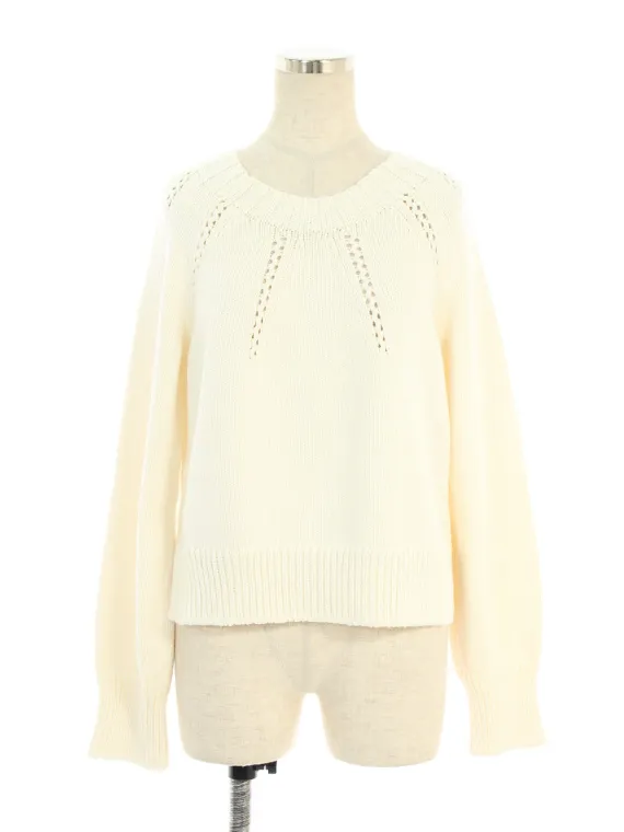 フォクシーブティック ニット セーター 39480 Knit Top Raindrop 2019年 ホワイト買取実績 | 大阪府泉佐野市