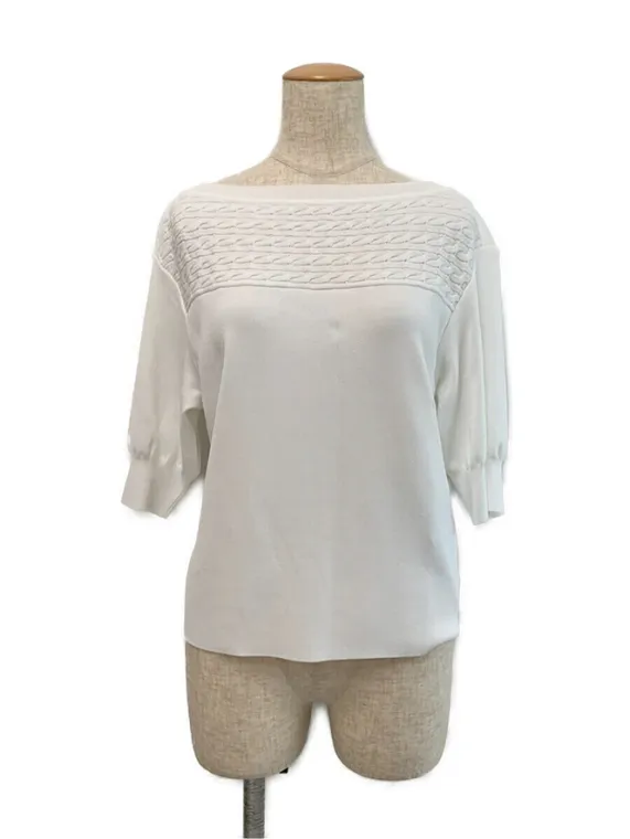 フォクシーブティック ニット セーター SOMERSET KNIT TOP 43574 2023年 ホワイト買取参考価格 | 大阪府東大阪市