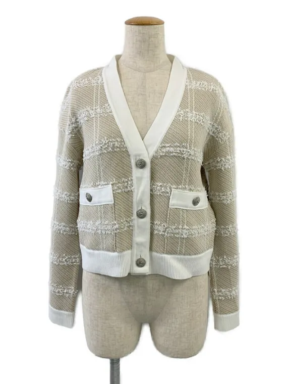 アディアム カーディガン Cardigan ツイード 42724 2022年 ホワイト買取実績 | 東京都港区