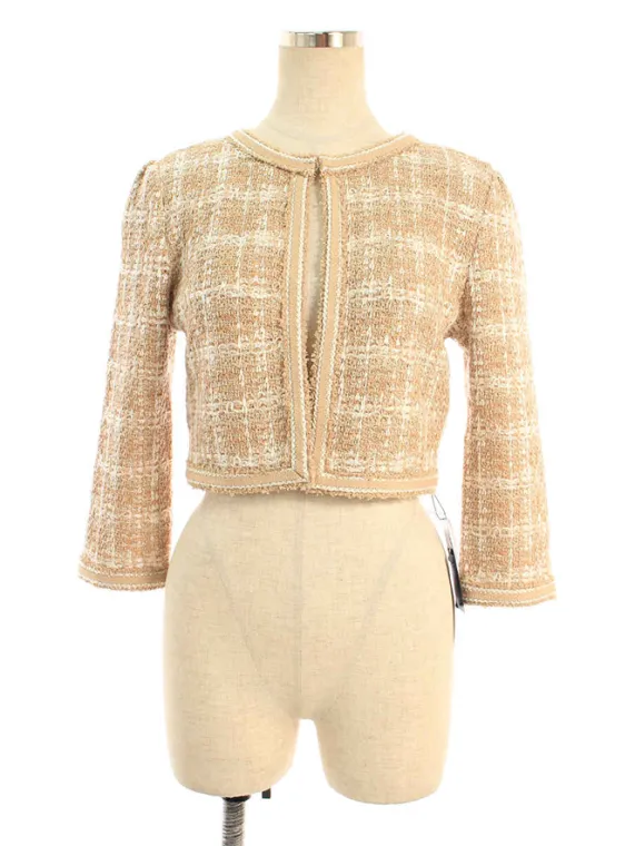 フォクシーニューヨーク collection カーディガン Joplin Knit Jacket ツイード 40020 2019年 ベージュ買取参考価格 | 東京都江東区