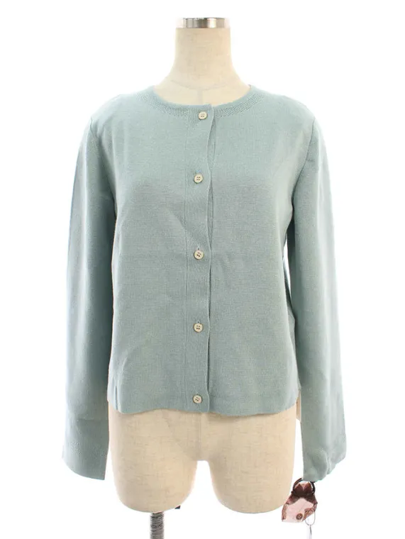 フォクシーニューヨーク collection カーディガン 39277 Silk Blend Cardigan 2019年 ブルー買取実績 | 大阪府豊中市