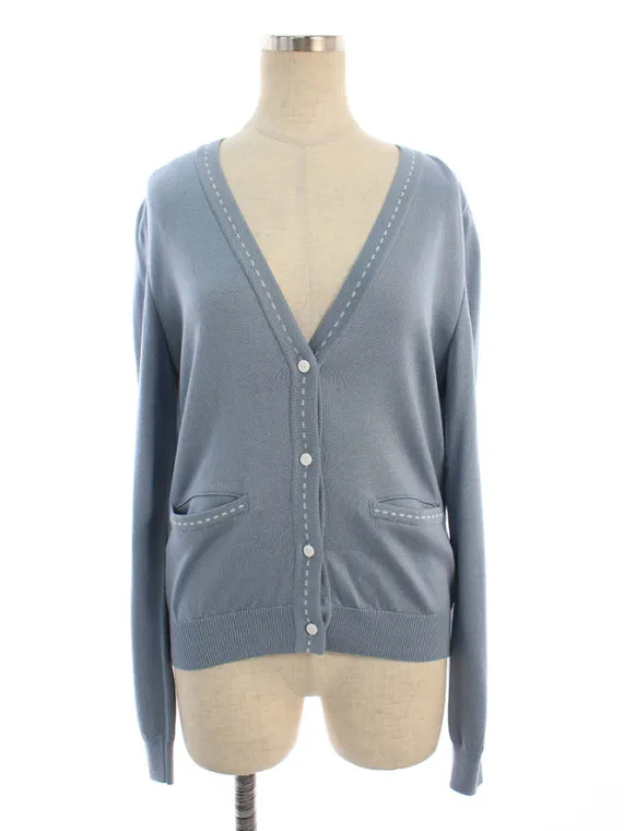 フォクシーニューヨーク collection カーディガン 40017 Cardigan 2019年 スモーキーブルー買取参考価格 | 堺市南区