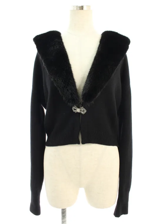 フォクシーブティック カーディガン 39197 Cardigan Vivier 2018年 ブラック買取参考価格 | 川崎市麻生区