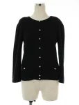 フォクシーブティックカーディガン 36714 Pearl Embroidered Cardigan 2016年 ブラックの参考買取価格