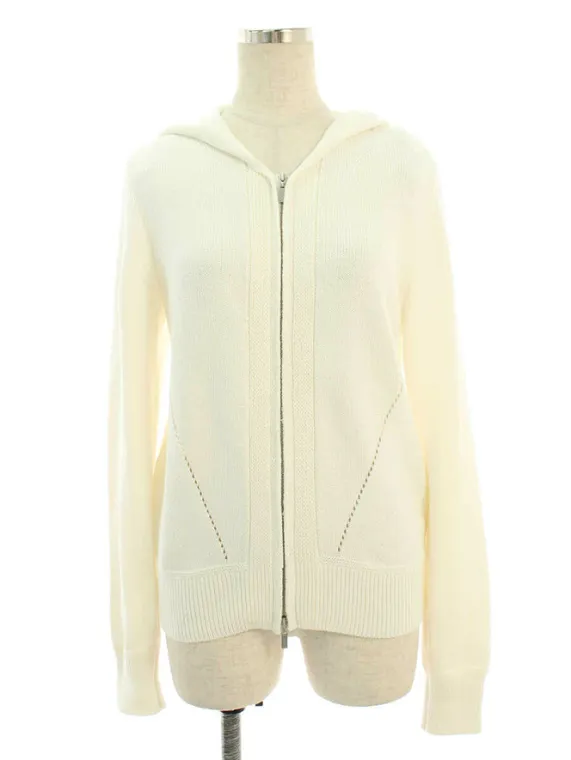 フォクシーブティック カーディガン 39666 knit Parka Eyelet V 2019年 ホワイト買取実績 | 東京都台東区