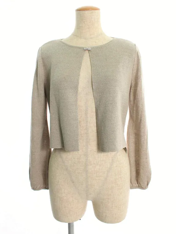 フォクシーブティック カーディガン 39297 Cardigan French Linen 2019年 ナチュラル買取実績 | 和歌山県和歌山市