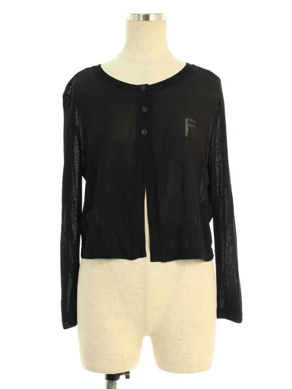 フォクシーブティック カーディガン 39675 F・T Cardigan 2019年 ブラック買取実績 | 兵庫県宝塚市