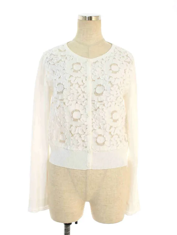 フォクシーブティック カーディガン 35294 Cardigan Jasmine White 2017年 ホワイト買取参考価格 | 北海道釧路市