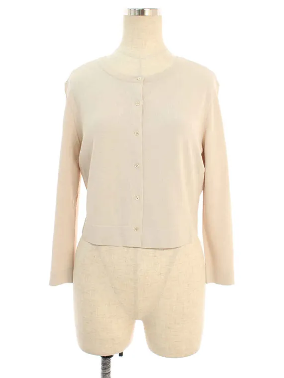 フォクシーブティック カーディガン 36823 Upper Standard Cardigan 2019年増産品 2019年 ベージュ買取実績 | 神戸市東灘区