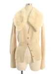 フォクシーブティックカーディガン 30150 Cardigan ミンクカラー付き 2012年 ベージュの参考買取価格