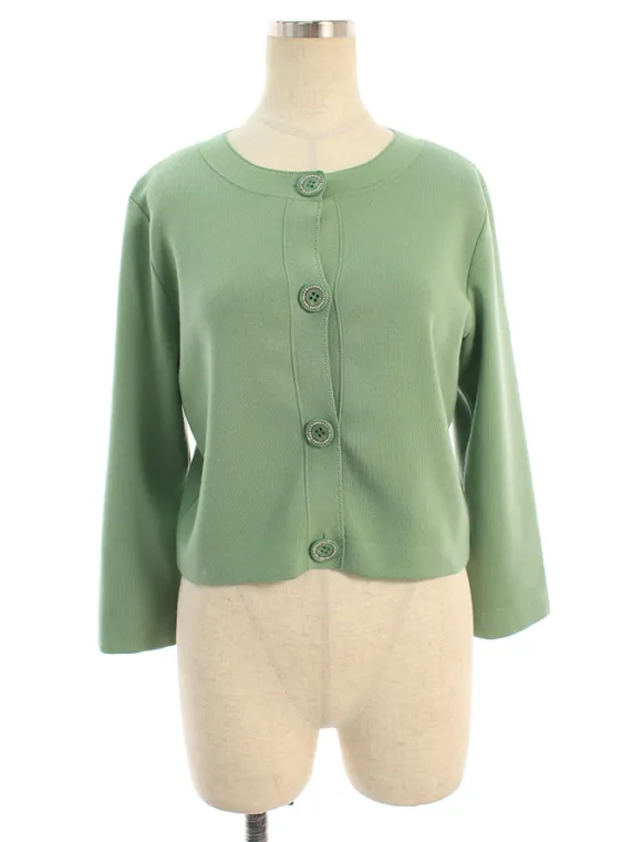 フォクシーブティック カーディガン 39922 Tiara Button 2019年 ジェイドグリーン買取実績 | 東京都立川市