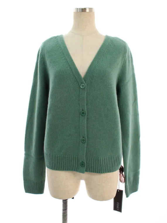 フォクシーブティック カーディガン 40188 2WAY Cardigan カシミヤ 2019年 グリーン買取実績 | 大阪府豊中市