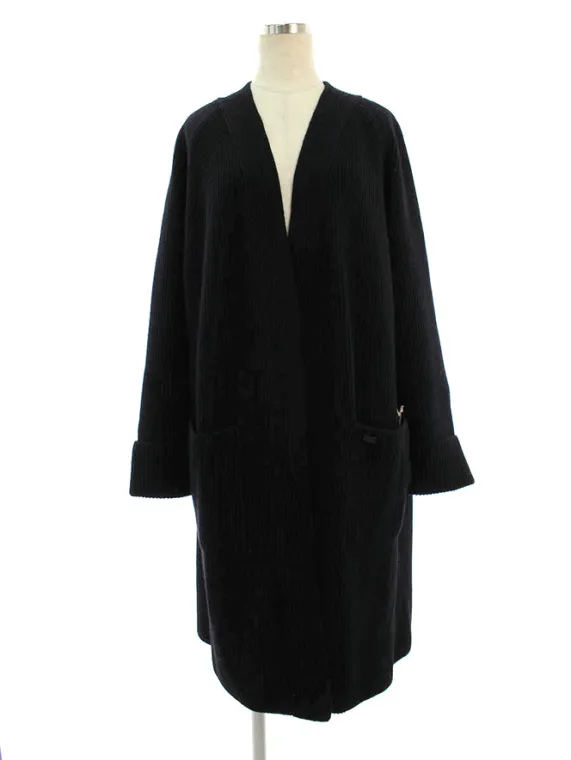 フォクシー　ブティック　カーディガン ロング FOXEY NEWYORK(フォクシー) ストレッチベロアカーディガン 23377