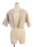 フォクシーブティックカーディガン 41766 Knit Bolero “Teddy” 2020年 ベージュの参考買取価格