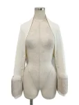 フォクシーブティックカーディガン Bolero Mink Etoile ミンクファー 39255 2018年 オフホワイトの参考買取価格