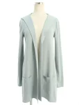 フォクシーブティックカーディガン 38822 HOODIE CARDIGAN 2019年 スモーキーブルーの参考買取価格