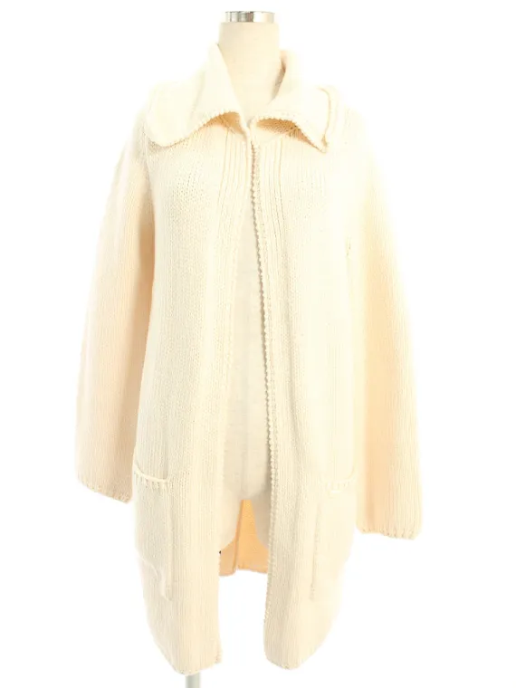 フォクシーブティック カーディガン 35226 Wing Collar long Cardigan 2017年 アイボリー買取実績 | 大阪市阿倍野区