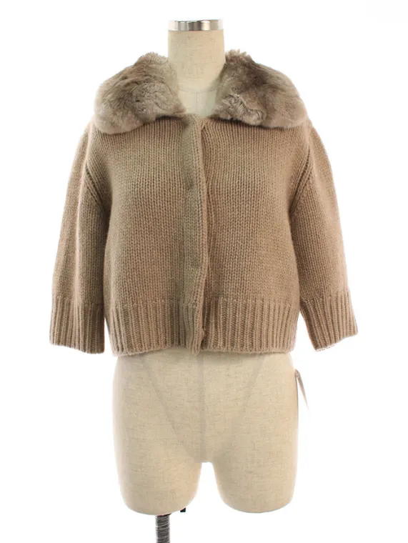 フォクシーブティック カーディガン 34333 Cardigan Macchiato チンチラファー 2016年 ブラウン買取参考価格 | 大阪市東住吉区