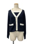 フォクシーブティックアンサンブル Chiara Twin Knit 42607 2022年 ネイビーの参考買取価格