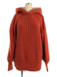 アディアムパーカー 40408 AUX FUR TRIMMED HOODIE SWEATER 2019年 ブラウンの参考買取価格