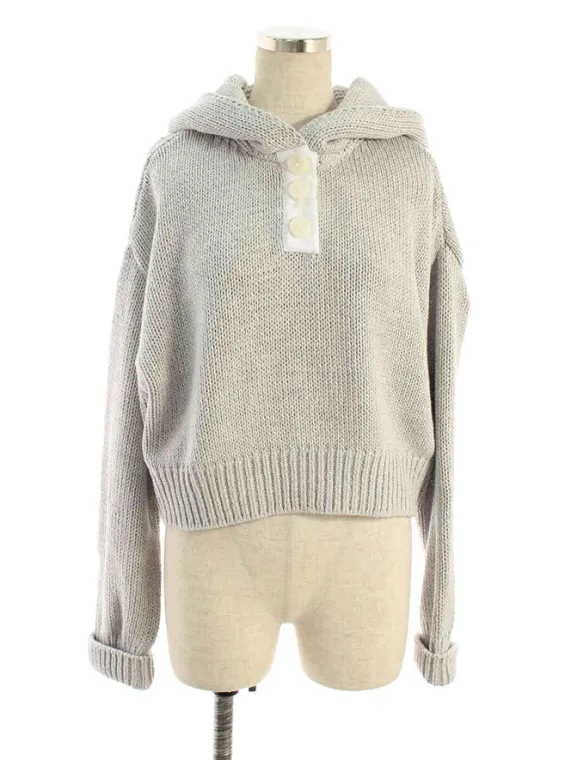 アディアム パーカー 36530 Light Gray Chuncky Knitted Hoodie グレー買取参考価格 | 兵庫県宝塚市