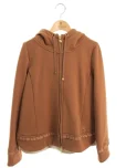 エムズグレイシーパーカー 19AW カメリアWジップ 裏起毛 ボンバーヒート 914529 2019年 ブラウンの参考買取価格