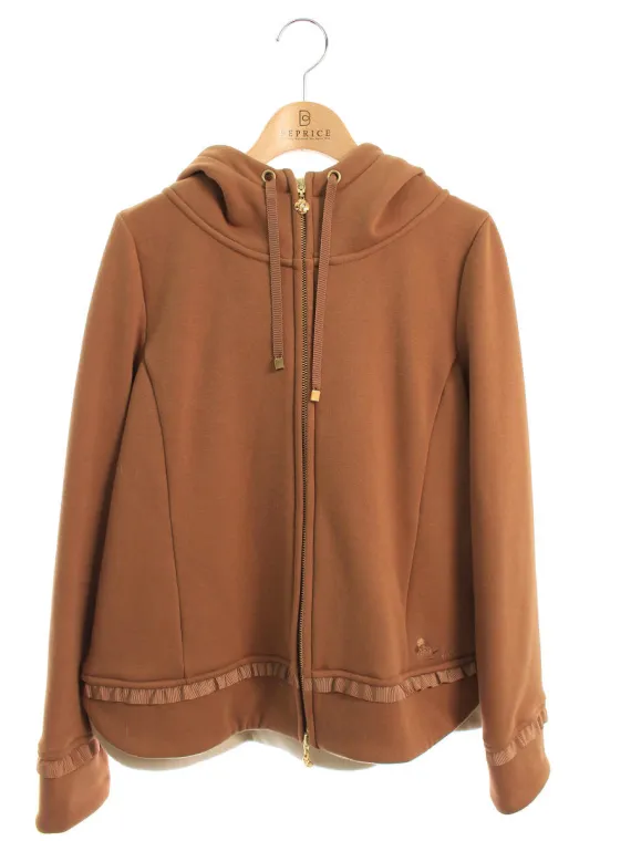 エムズグレイシー パーカー 19AW カメリアWジップ 裏起毛 ボンバーヒート 914529 2019年 ブラウン買取参考価格 | 東京都中央区
