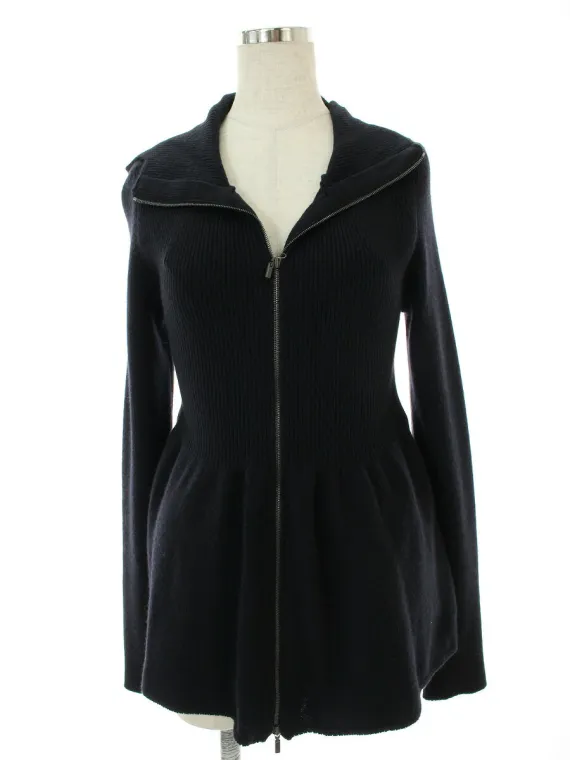 フォクシーニューヨーク collection パーカー RIB KNIT HOODIE 39016 2018年 ネイビー買取参考価格 | 長野県塩尻市