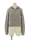 フォクシーブティックパーカー 38676 Knit Parka Hoodie Fan 2019年増産品 2019年 サンドベージュの参考買取価格